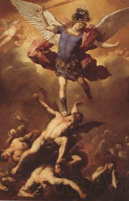 Luca  Giordano The Fall of the Rebel Angels (mk08) France oil painting art